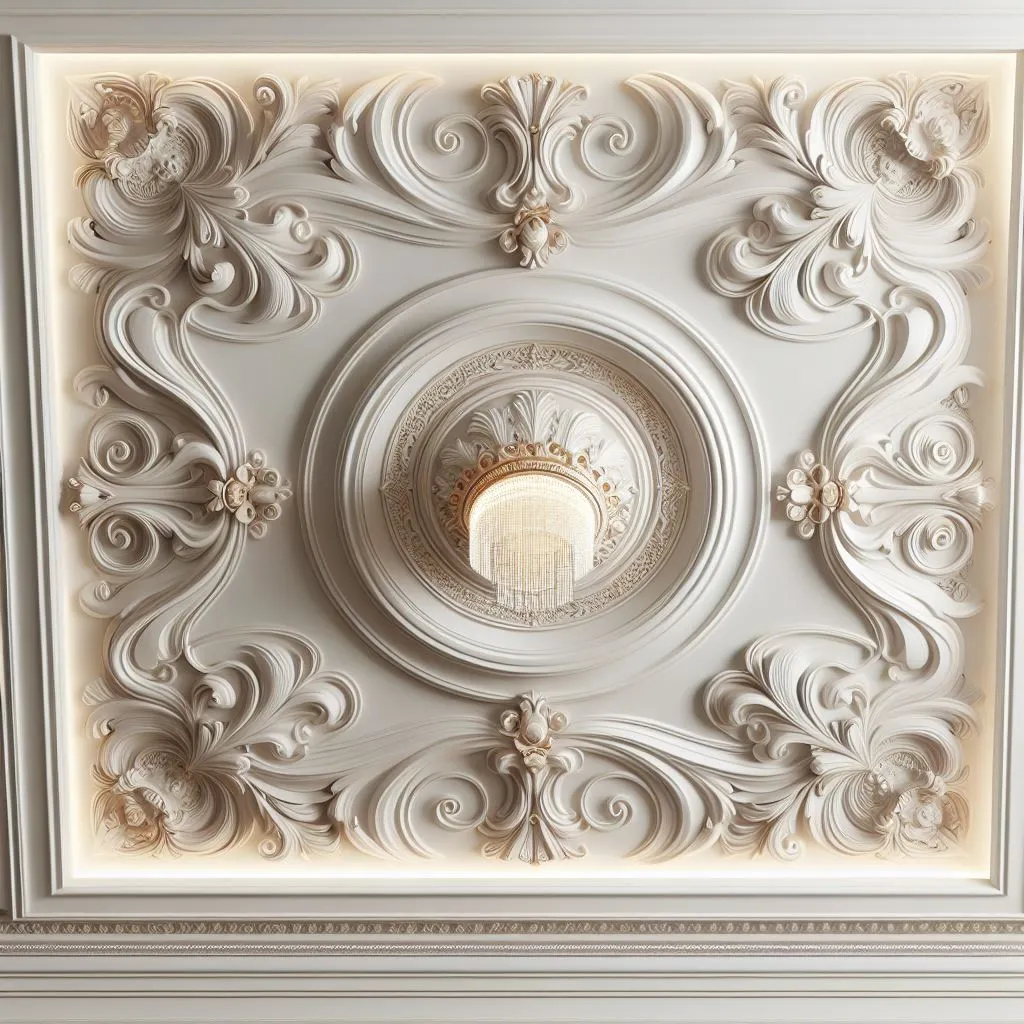 beautiful gypsum ceiling decorations 2024 2	